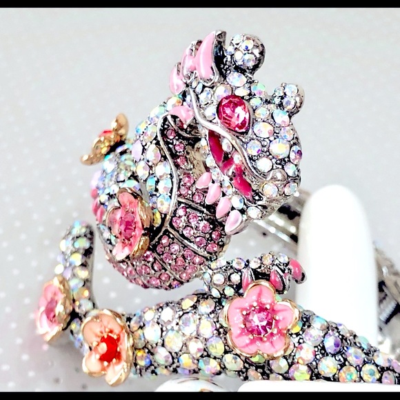 Betsey Johnson ’Memoirs of Betsey’ Dragon Jewelry Set RARE/HTF! - Picture 9 of 16